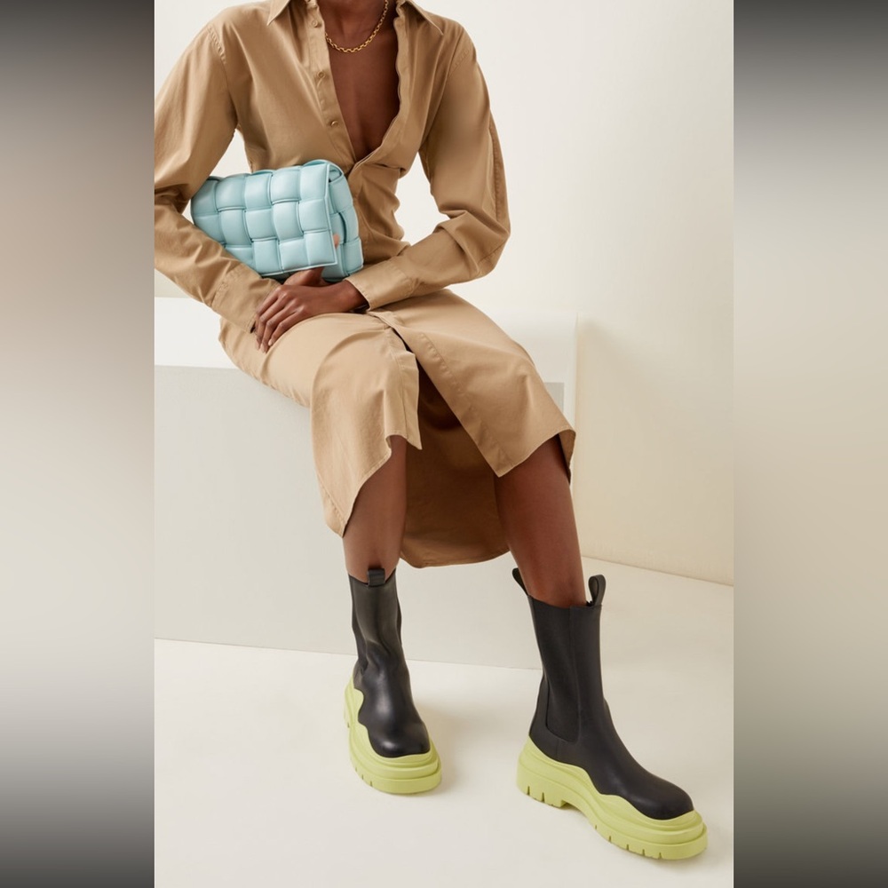 Bottega Veneta The Tire Leather Boots